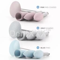 Kit de polimento de silicone 12 tamanhos, ra 2.35mm para polimento de compostos de porcelana de resina com ferramenta de laboratório de peça de mão de baixa velocidade - Image 4