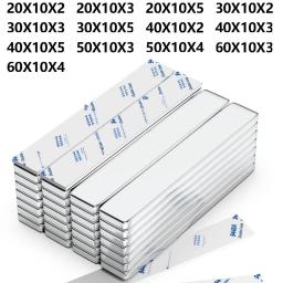 Ímã super poderoso de neodímio com bloco magnético adesivo dupla face ndfeb n35 imanes magnéticos permanentes fortes para geladeira - Image 1