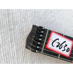 Guitarra Elétrica de 7 Cordas Preta em Mogno, Guitarra Elétrica Sem Cabeça com 24 Trastes - Image 3