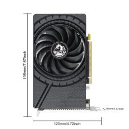 Placa Gráfica SOYO AMD Radeon R9 370 4G com Memória de Vídeo GDDR5 256Bit para Jogos PCIE3.0x16 DP DVI para Computador Desktop - Image 6