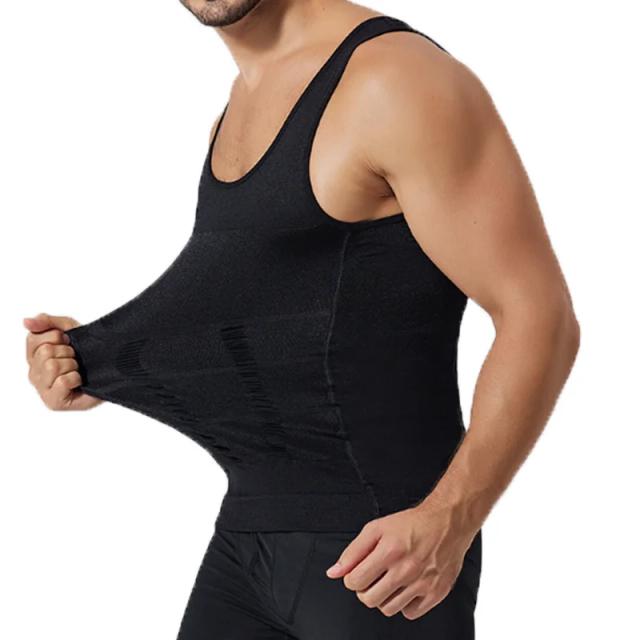 Camisa de Compressão Masculina Fitness Regata Fitness Slim Workout