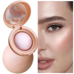 Iluminador à Prova d'Água de Longa Duração com Brilho Fino, Efeito Natural e Brilhante, Realça o Contorno e Modifica o Rosto - Image 4