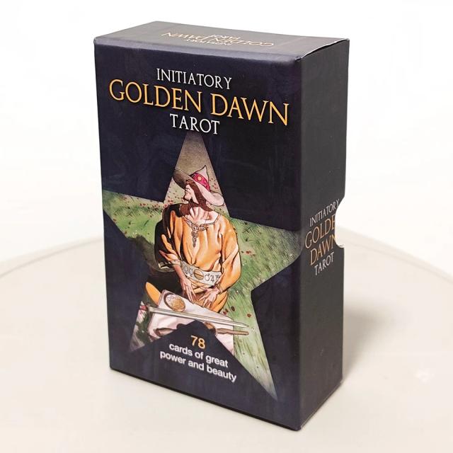 Baralho de Tarot Iniciatório Golden Dawn 78 Cartas Oculto Esotérico