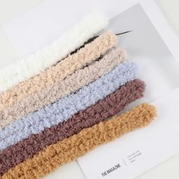 1 Unidade de Hastes de Chenille Jumbo de Material Coral Fleece, com 1 Metro de Comprimento Cada, para Artesanato Infantil DIY - Image 5