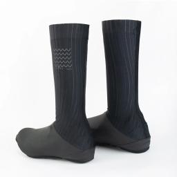 Ykywbike capa para sapatos de ciclismo, à prova d'água, com meias, reflexiva, novo tecido aero, acessórios para bicicleta - Image 6