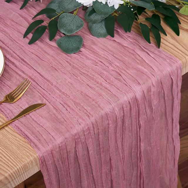 Corredor de Mesa Gaze Boho Romântico para Casamentos e Decoração de Casa 1 Peça