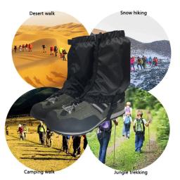 1pc legging polainas à prova dwaterproof água capa protetora perna polainas de neve para ciclismo caminhadas montanha trekking esqui escalada caça - Image 6