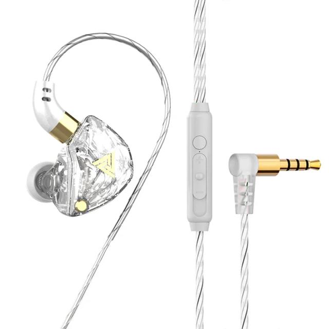 QKZ AK3 Fone de Ouvido com Microfone Alta Fidelidade 1.25M