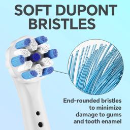 Cabeças de escova de dentes de reposição iO compatíveis com escova de dentes elétrica Oral B iO, cabeça de escova para todos os modelos de escovas de dentes elétricas iO - Image 3