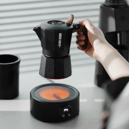 Base de Aquecimento Elétrica Cerâmica MHW-3BOMBER para Café, com Temperatura Ajustável, Placa Quente para Cafeteira Moka e Chaleira - Image 6