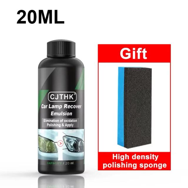 Kit de Polimento para Restauração de Faróis de Carro - Removedor de Arranhões e Oxidação