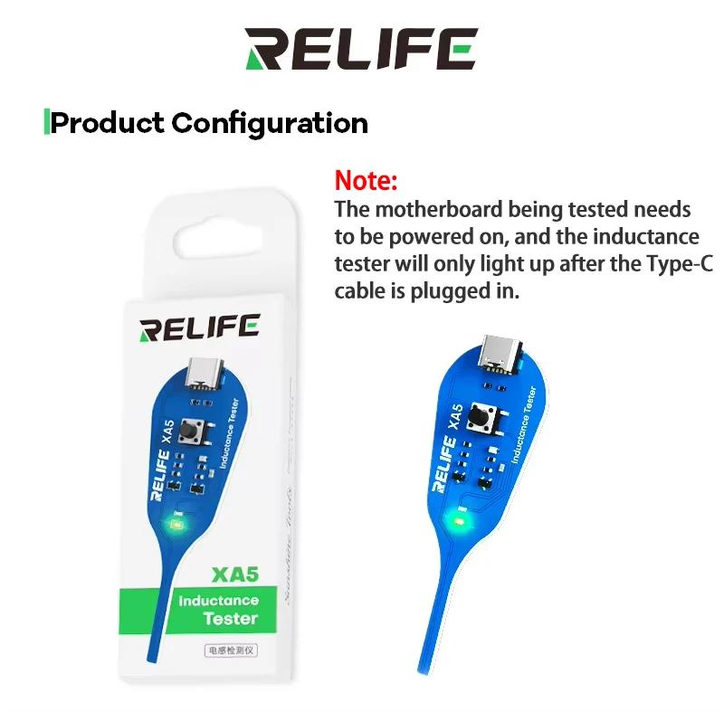 Relife xa5 testador de indutância eletromagnética ferramenta de detecção de falhas sem contato para telefones pcb placa-mãe reparação diagnóstico - Image 1
