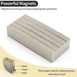 Ímã de neodímio super forte 20x10x2mm n35 ndfeb bloco imanes magnético permanente ímãs poderosos ímã de geladeira - Image 4
