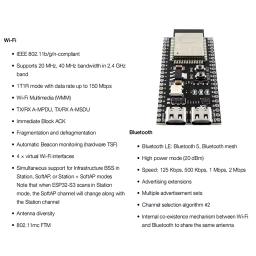 Placa de Desenvolvimento ESP32-S3 WiFi Bluetooth 5.0 Dual-Core 240MHz N16R8 N8R8 8MB PSRAM Adaptador Dual USB-C 44PIN para MicroPython IoT - Image 4