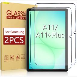 Para samsung galaxy tab a11 plus a11 + protetor de tela de vidro temperado na galaxy tab a11 8.7 polegada 2025 9h filme acessórios - Image 1