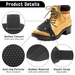 Protetor de Bota Antiderrapante de Borracha para Moto, Almofada Protetora de Câmbio Ajustável, Acessório para Pilotagem de Moto - Image 4