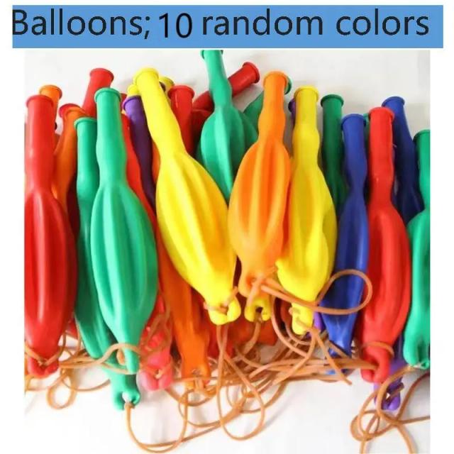 Balão Decorativo Colorido em Látex - Pacote com 10 Unidades