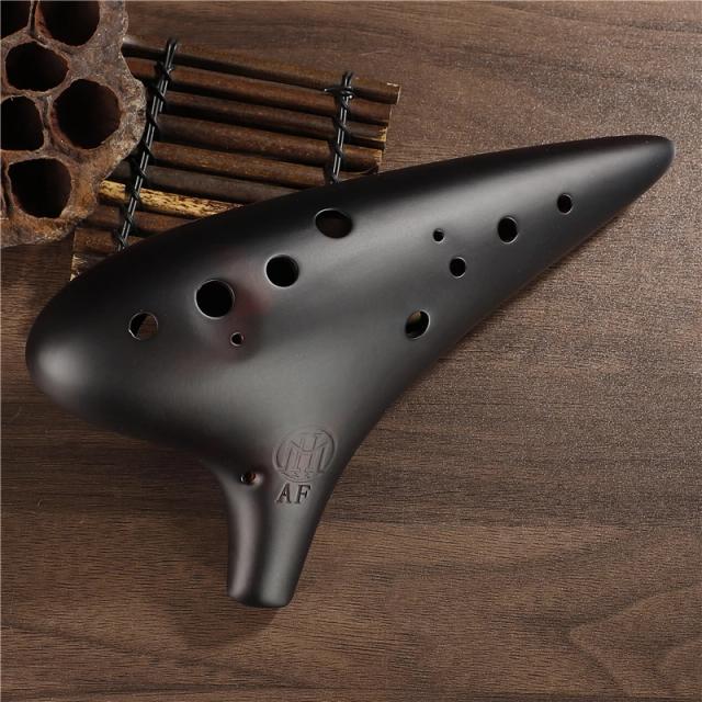 Ocarina Profissional 12 Furos para Adultos e Iniciantes