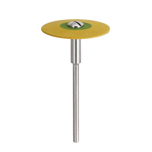 Disco de Polimento de Borracha Diamantada para Cerâmica e Metal - Kit Completo