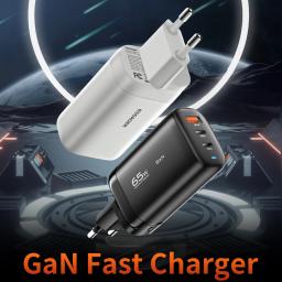Essager 65w gan usb tipo c carregador para portátil pps 45w 25 carga rápida para samsung qc3.0 pd3.0 para iphone14 13 pro telefone chagers - Image 2