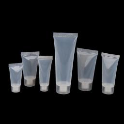 Squeeze Loção Container, Garrafa Recarregável, Travel Pack, Vazio Matte Clear Tube, Creme Cosmético, Loção, Shampoo Bath, 5Pcs - Image 3