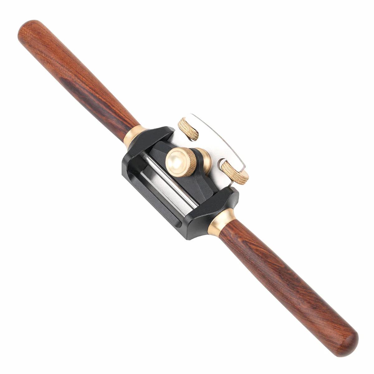 Mini ferramenta plaina ajustável de duas mãos, liga de alumínio, avião de corte para carpintaria, ferramenta de corte manual, plaina de madeira - Image 1