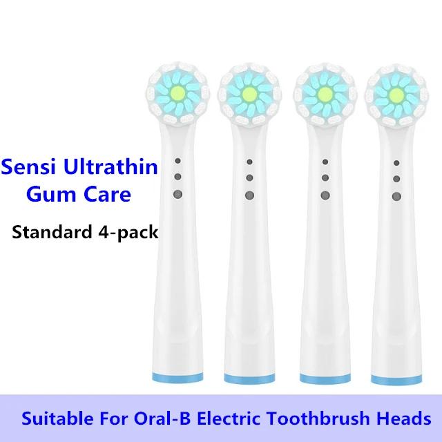 Braun Oral-B Cabeças de Escova de Dentes Substituição 4 Peças