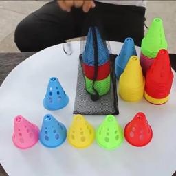 20/40/60 PCS Colorido À Prova de Vento Skate Marcador Cones Rolo Copo de Marcação de Futebol Equipamento de Treinamento de Futebol - Image 4