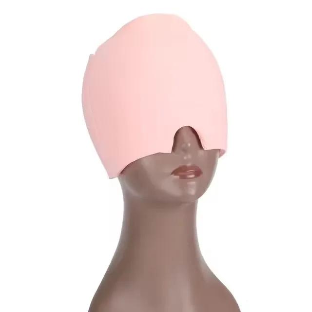 Boné de Gel com Compressa Fria e Máscara para Olhos - Alívio e Relaxamento