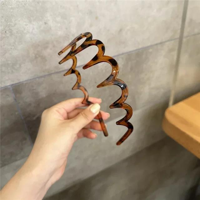 Faixas de Cabelo Onduladas para Mulheres - Antiderrapante e Elegante - Acessório Essencial