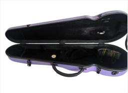 Estojo de violino em fibra de carbono de alta qualidade, tamanho 4/4, estojo para instrumento, 1,75 kg, estojo lindo de cor lilás. - Image 2