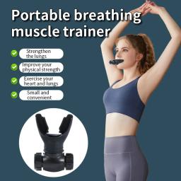Dispositivo de exercício respiratório para pulmões, treinador respiratório com resistência ajustável, material de silicone avançado, sistema de válvula dupla - Image 2