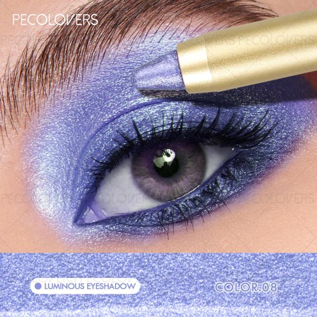 Shimmer Sombra Vara com Escova para Maquiagem de Olhos 1 Unidade