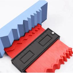 Medidor de Contorno e Régua Copiadora de Linhas, Gabarito de Corte para Construção e Marcenaria, Instrumento de Medição para Cerâmica e Ferramenta para Assentamento de Ladrilhos - Image 4