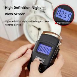 Balança Digital Portátil para Bagagem 50kg com Display LCD e Régua para Malas de Viagem - Image 3