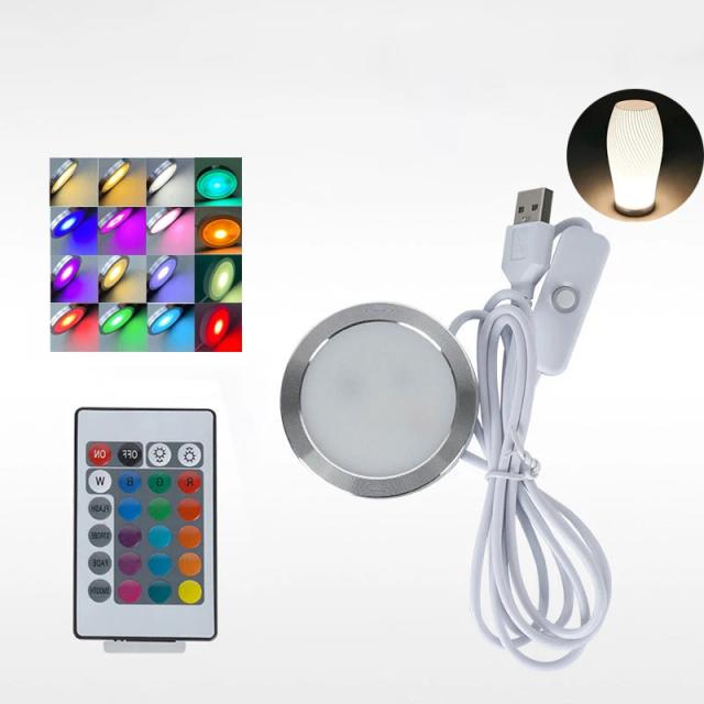 Bambu Lab Kit Lâmpada LED 001 Hardware DIY Luz Branca Quente DC 5V