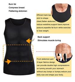 Camisa de compressão sem mangas dos homens roupas de fitness camisas de treinamento ginásio regatas correndo esportes colete magro camiseta apertada - Image 5