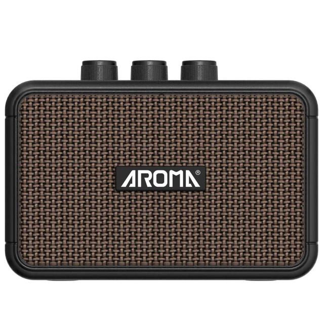 Aroma AG-04 Amplificador de Guitarra Elétrica Bluetooth 5W Portátil