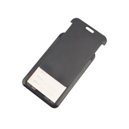Capa preta para cartão de trabalho de identificação, com carretel de crachá retrátil, cordão, nome, porta-crachá, etiqueta no peito, manga para cartão de passagem de trabalho - Image 3
