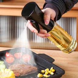 200ml garrafa de spray de óleo cozinha churrasco cozinhar dispensador acampamento cozimento vazio vinagre molho soja pulverizador tempero recipientes - Image 2