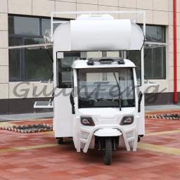 Carrinho elétrico de três rodas para lanches, café da manhã, fast food, comida, carrinho de refeições, carrinho móvel de vegetais cozidos e comida preparada - Image 3