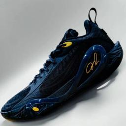 Tênis de basquete leves, com absorção de impacto, respiráveis, antiderrapantes, resistentes ao desgaste, de alta elasticidade, práticos para esportes. - Image 1