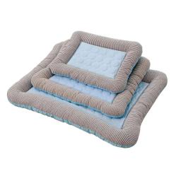 Cooling Pad Bed para cães, gatos, cachorrinho, gatinho, tapete legal, pet cobertor, seda de gelo macio para dormir no verão, rosa, azul, respirável - Image 3