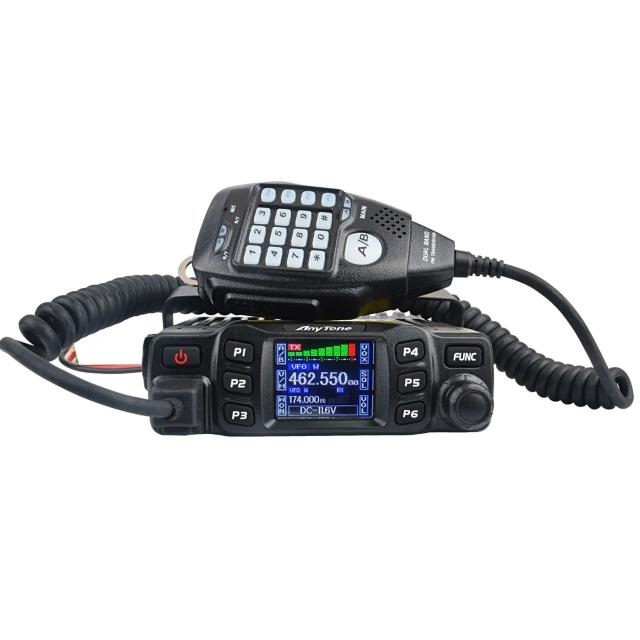 Anytone AT-778UVII Rádio Móvel GMRS VOX Banda Dupla 25W 200 Canais