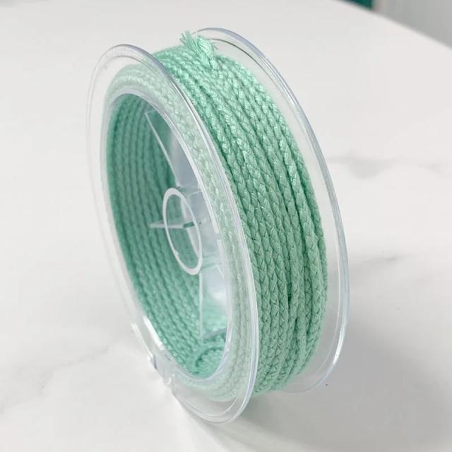 2mm cor sólida escala de dragão corda pingente de corda de algodão, corda tecida, pulseira, corda de mão, corda tecida, fio de algodão