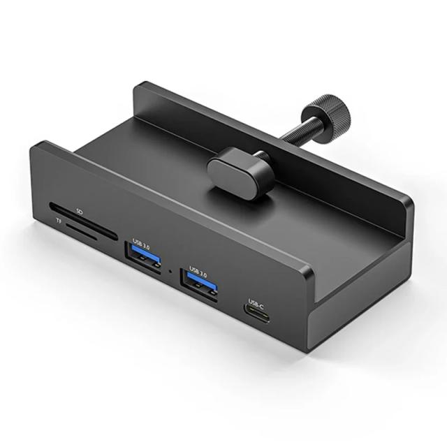Hub USB-C Tipo C Divisor Thunderbolt 3 Estação de Acoplamento Adaptador HDMI RJ45 para Laptop Macbook iPad