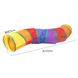 Túnel para Gatos, Brinquedo Colapsável para Animais de Estimação, Brinquedos para Gatos e Cães para Exercícios e Treinamento - Image 5