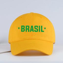 Boné de beisebol com estampa “BRASIL” para fãs do Brasil – Chapéu de sol unissex ajustável para entusiastas de futebol – Presente para o Dia dos Pais - Image 5