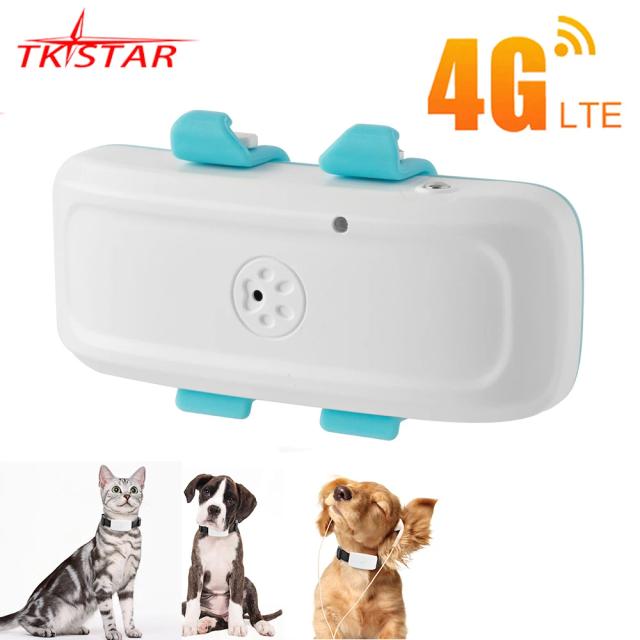 4g rastreador gps para animais de estimação 4g gps localizador tkstar mini gps rastreador 4g melhor cão rastreador gps com aplicativo gratuito ip67 à prova dip67 água
