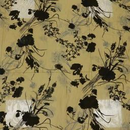 Tecido Brocado Jacquard de Veludo Queimado com Estampa Floral de 1 metro, Tecidos de Veludo Bordados para Vestidos DIY e Roupas Cheongsam - Image 5